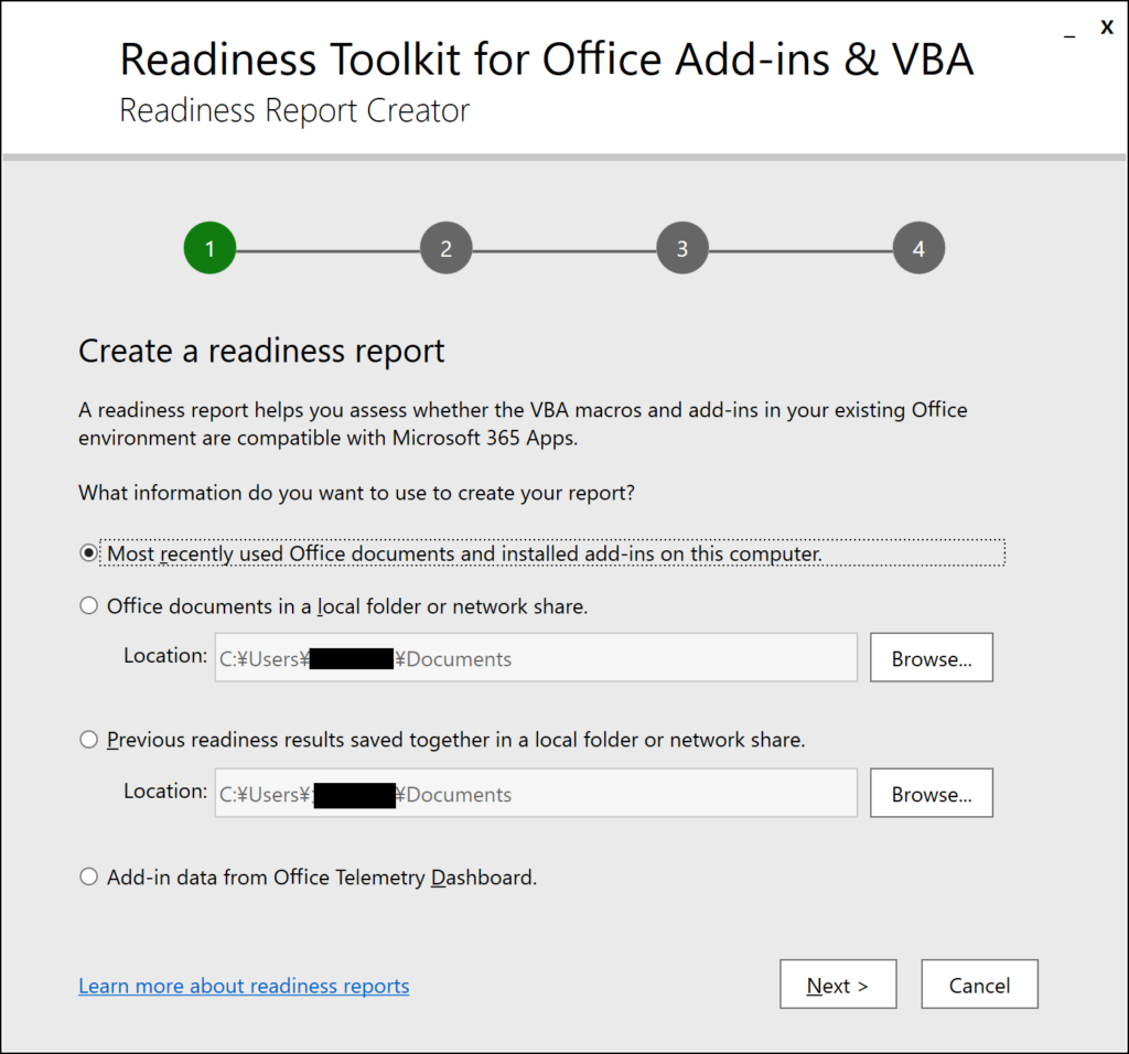 Readiness Toolkit for Office